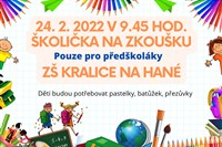 Návštěva ZŠ 🍀platí pouze pro předškoláky