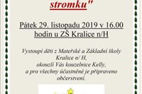 29.12.2019 - Rozsvícení vánočního stromu