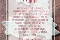 3.12.2019 - Vánoční tvořivá dílnička