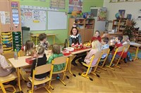 Vánoční besídka v 1. a 2. třídě